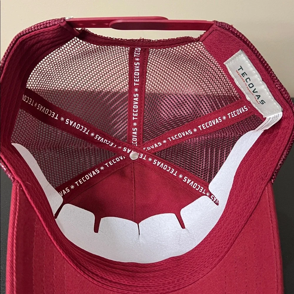 Tecovas | Burgundy  “Giddy On Up” Trucker Hat - Picture 3 of 10